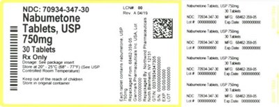 Label (70934 347 30   Rev A 04 19)